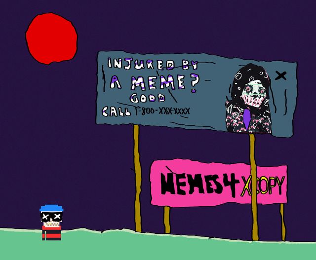 Injured by a Meme
