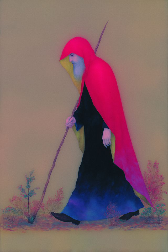 IX — The Hermit (L’Hermite)