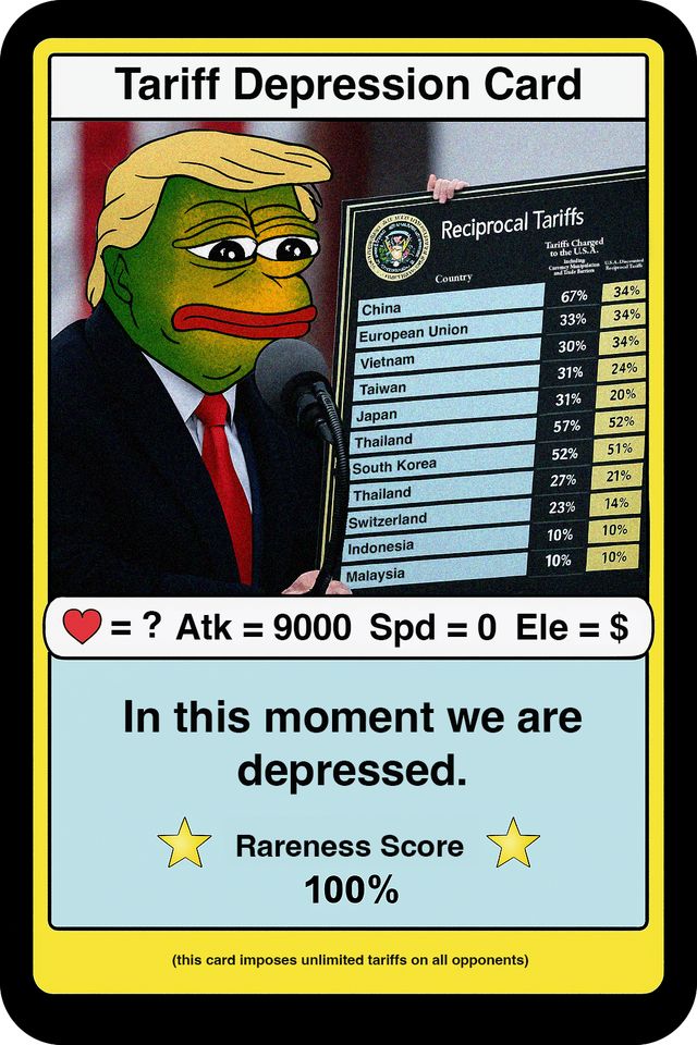 TARIFFDEPRESSIONCARD