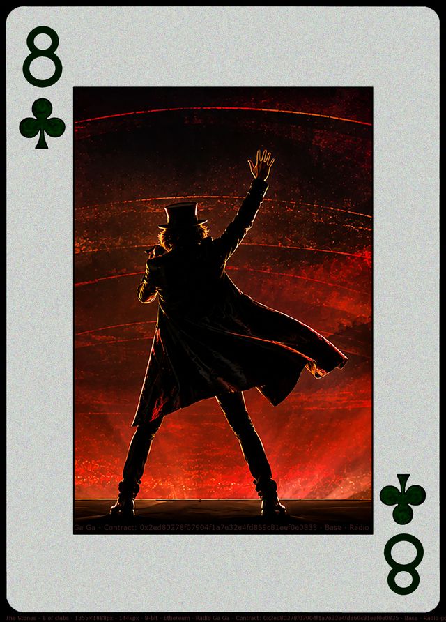The Stones - 8 of Clubs