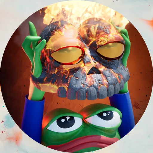 BURNING SKULL