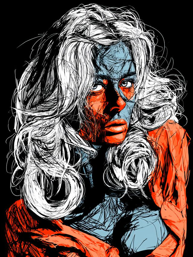 Tangled in Cyan