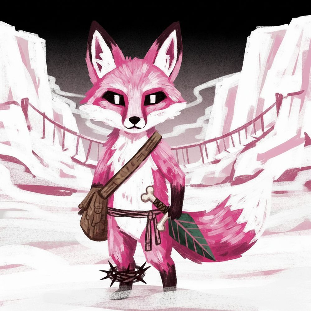 Young Fox the Ravine Runner