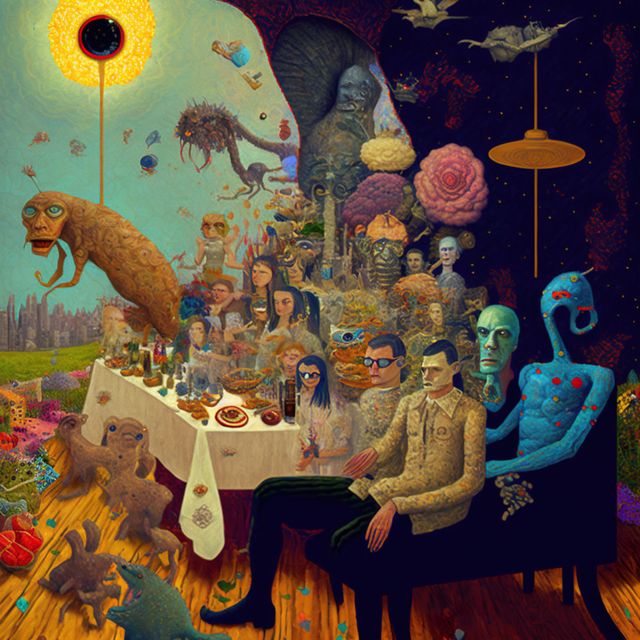 a feast of friends to the giant family