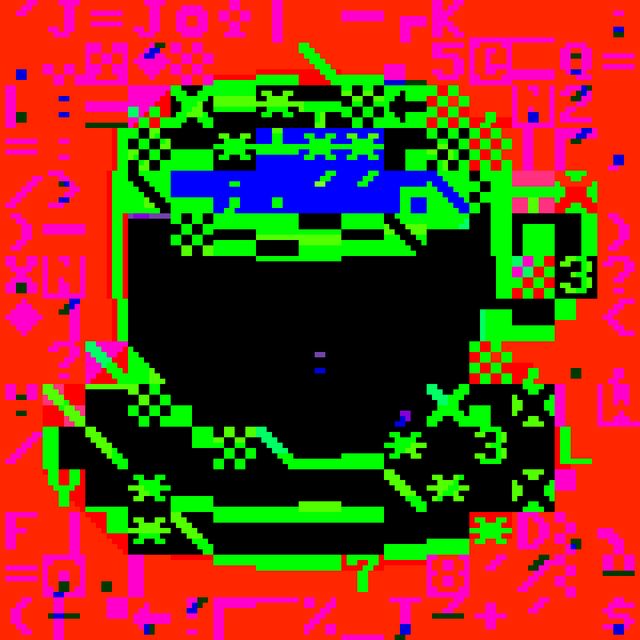 PETSCII Hot Coffee