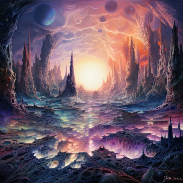 Realm of Luminescent Harmony