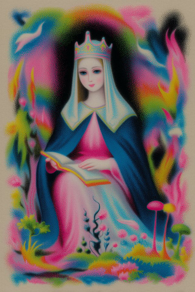 II — The High Priestess (La Papesse)