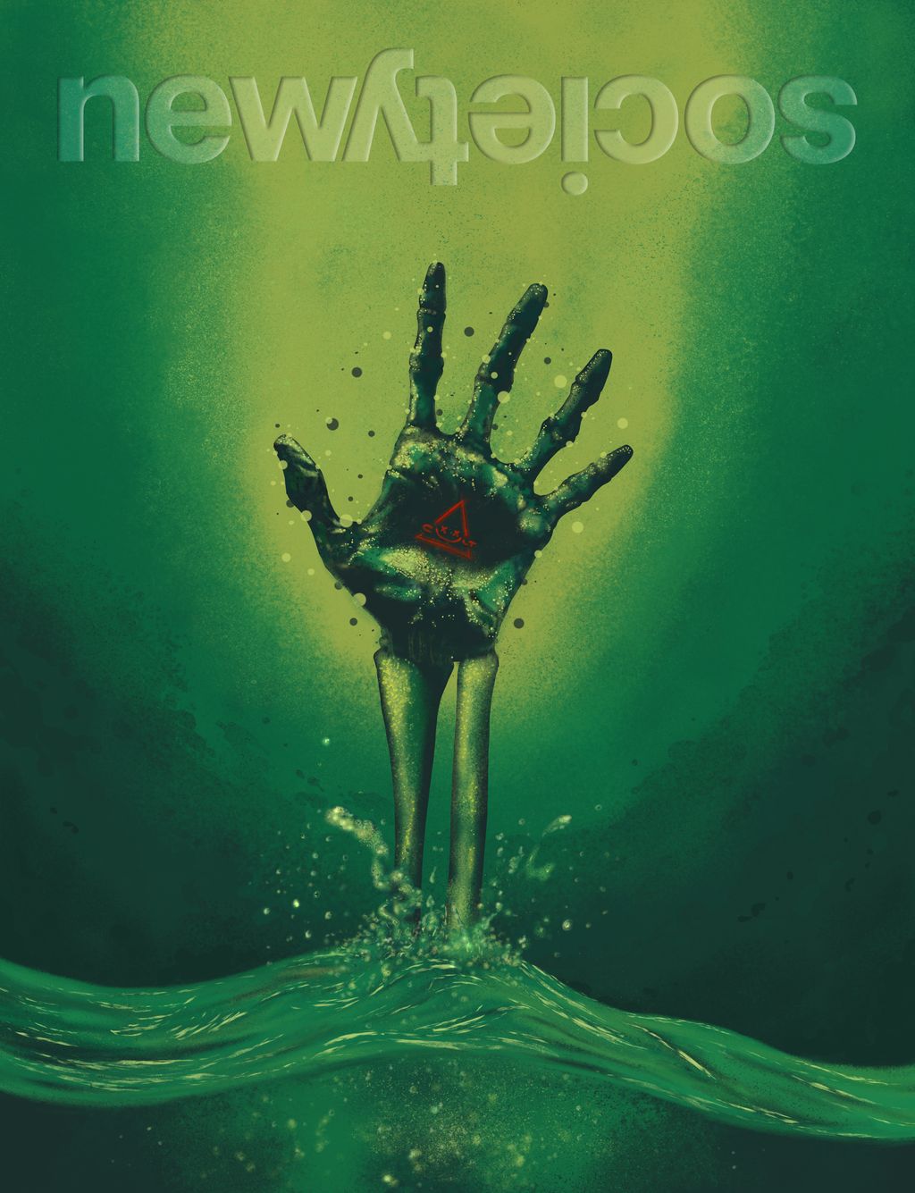 New Society x Cult of Crypto Art Digital Edition #10 – Cover by Dark0