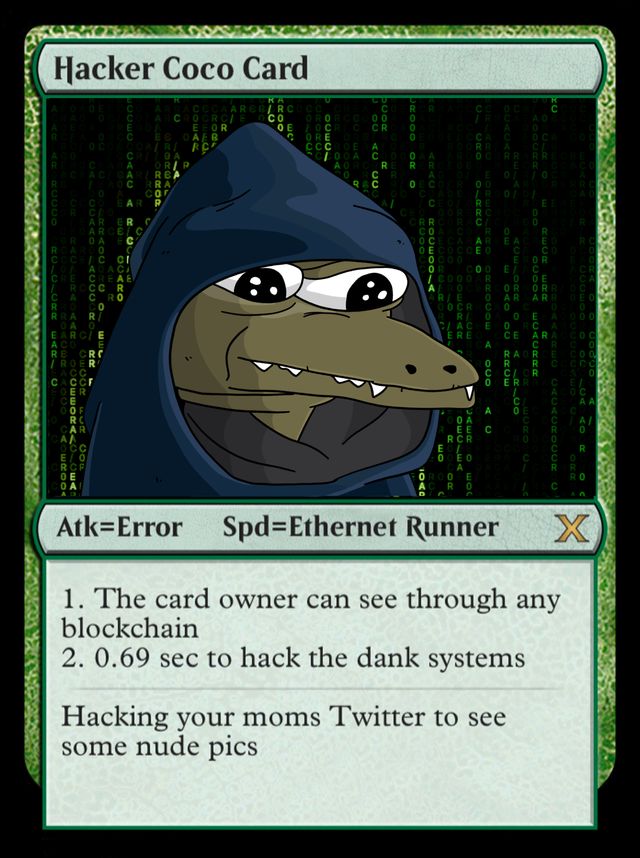 HACKER COCO CARD