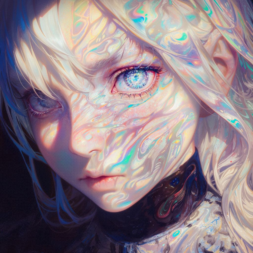 Infinite hues; Eyes of  the Claire 