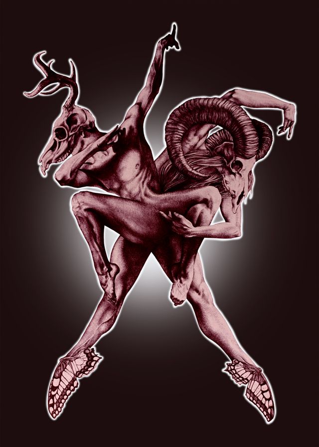 Macabre dancers