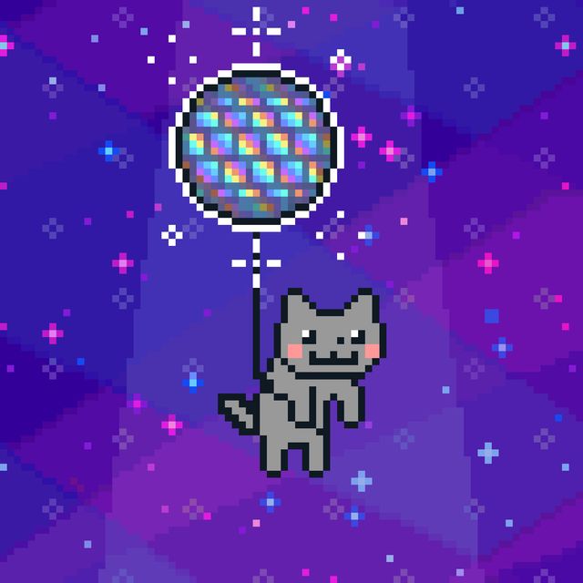 Disco Nyan Balloon