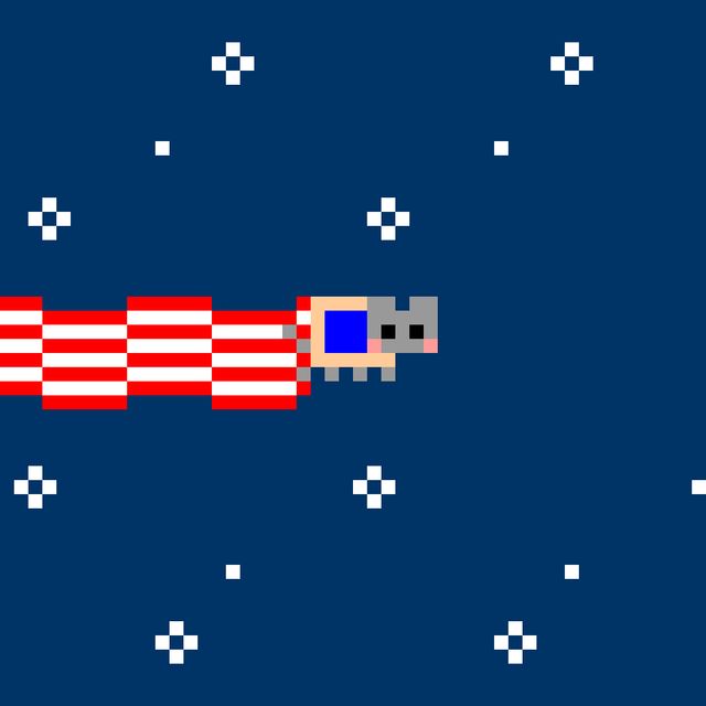 Star-Spangled Dot Cat