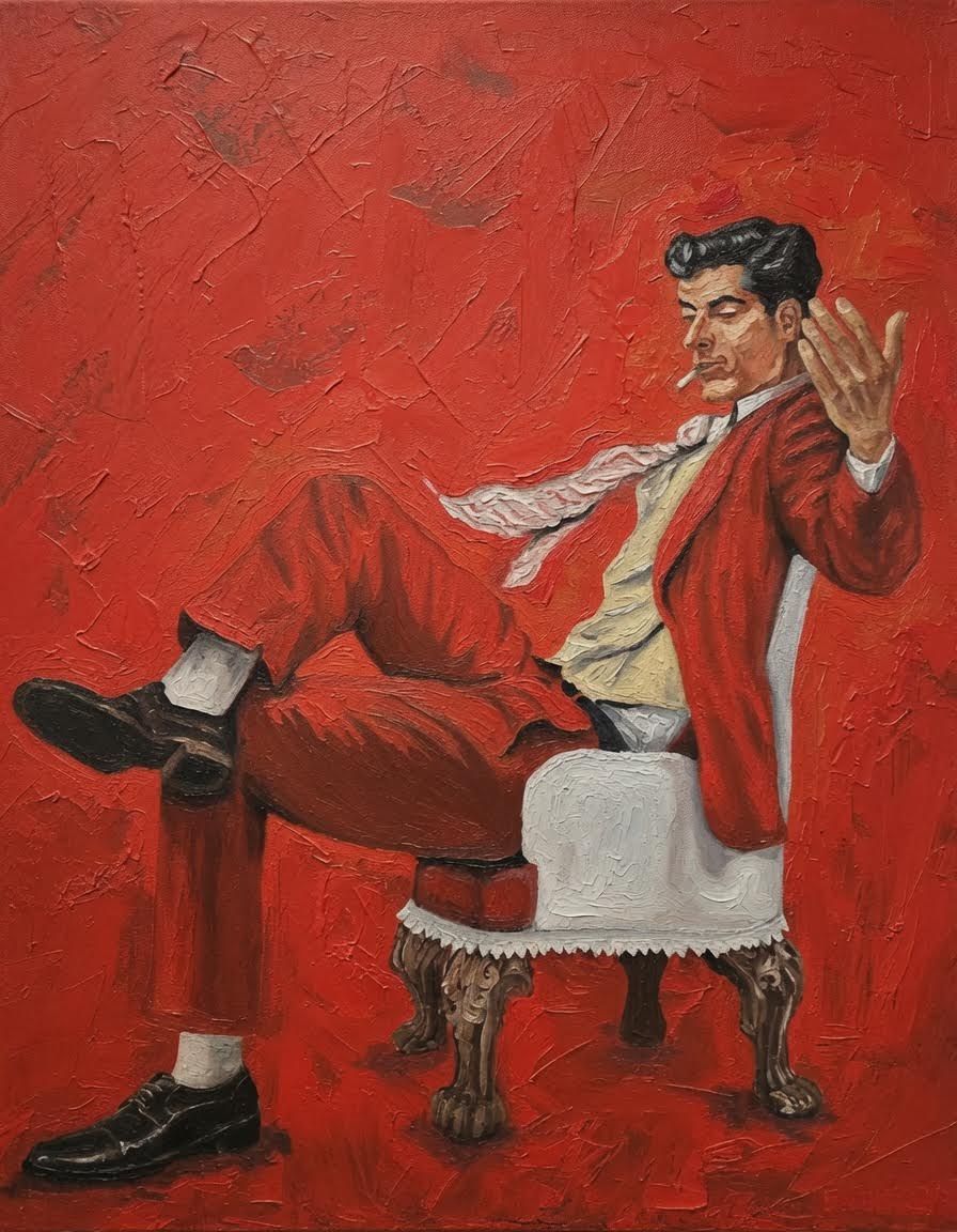 Portrait in Red