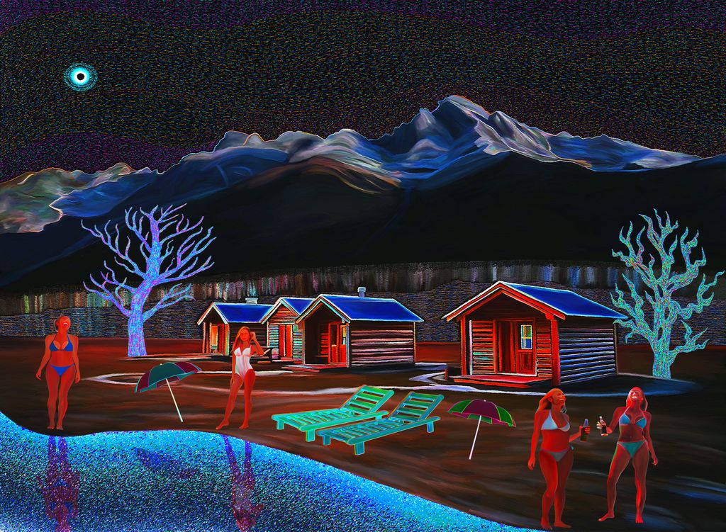 Martian Lake Evenings