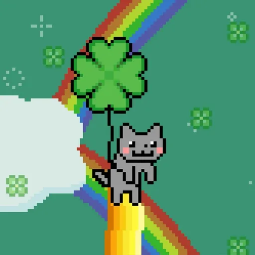 Clover Nyan Balloon