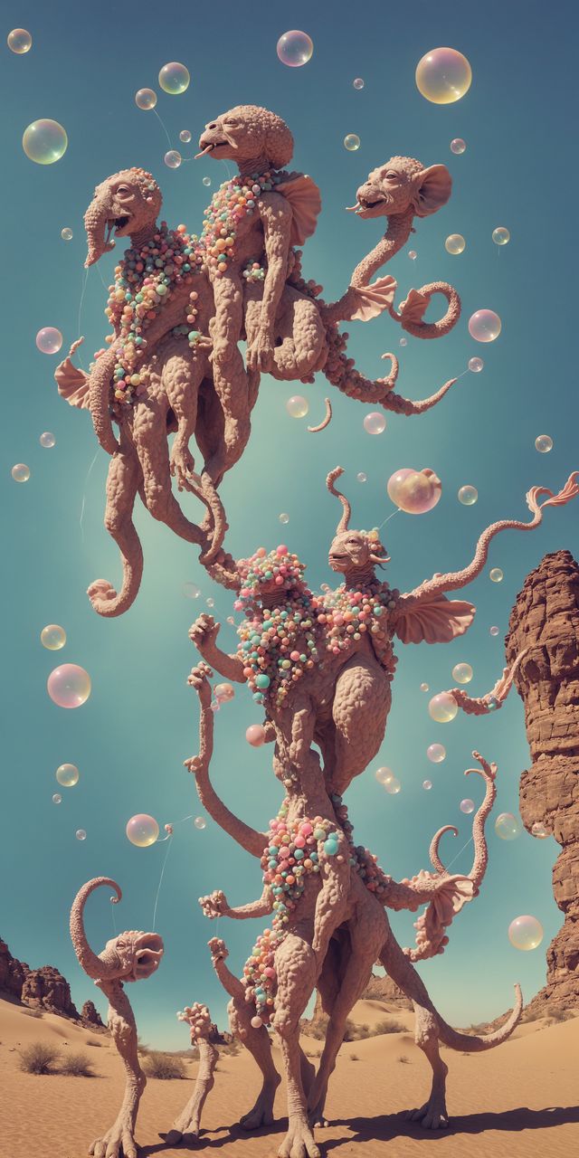 Bubble storm