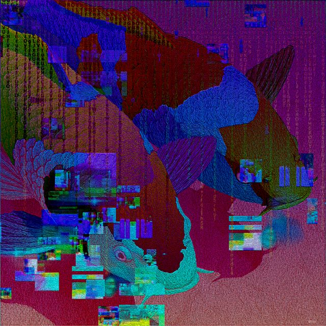 "Glitch Koi" 