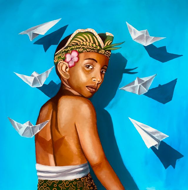 The Balinese boy