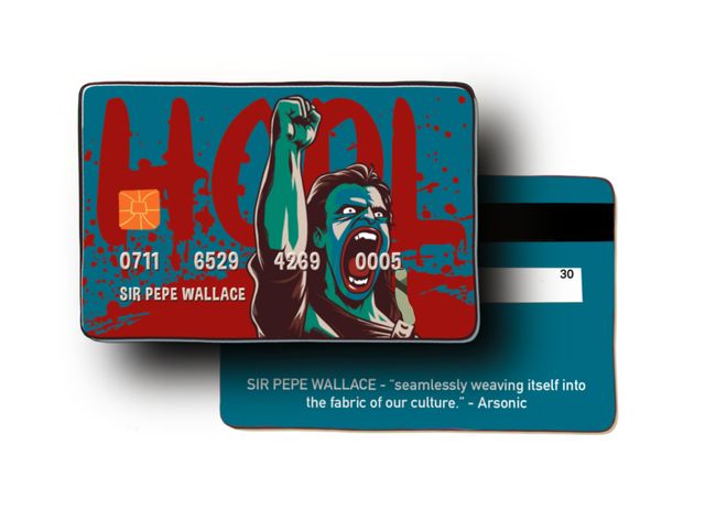SIR Pepe Wallace Freedom Card