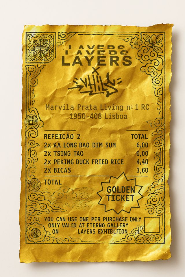 Layers x Vhils - Golden Token - China