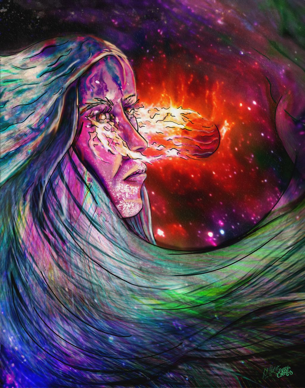 Gaze of the Space Queen