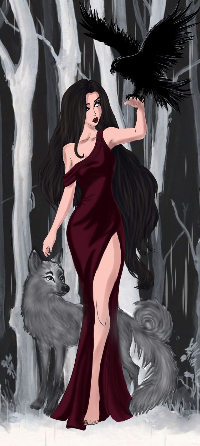 The Forest That Chose Her 🌿🦅🐺