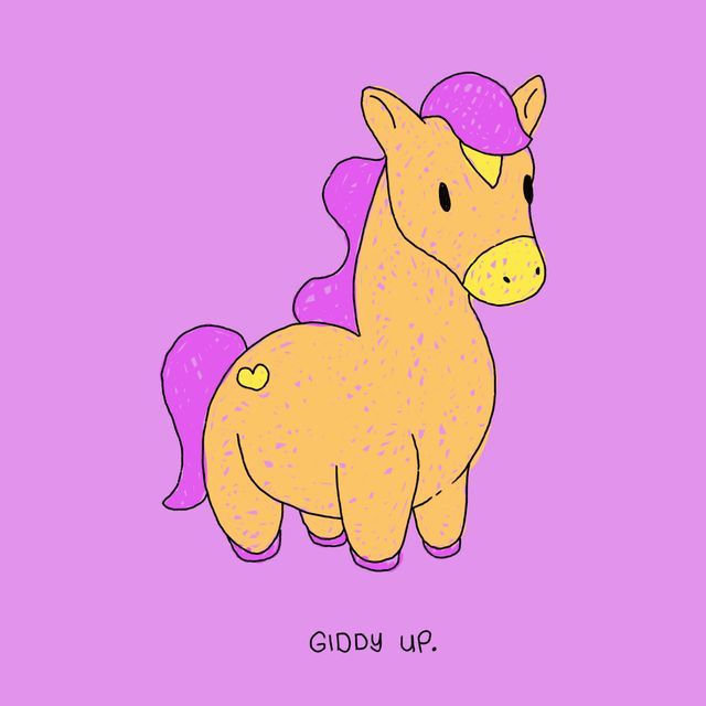 giddy up.