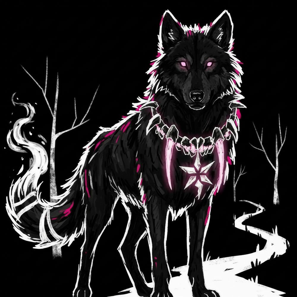 Black Wolf the Ashtrail Harbinger