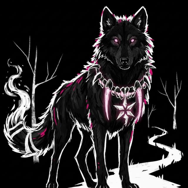 Black Wolf the Ashtrail Harbinger