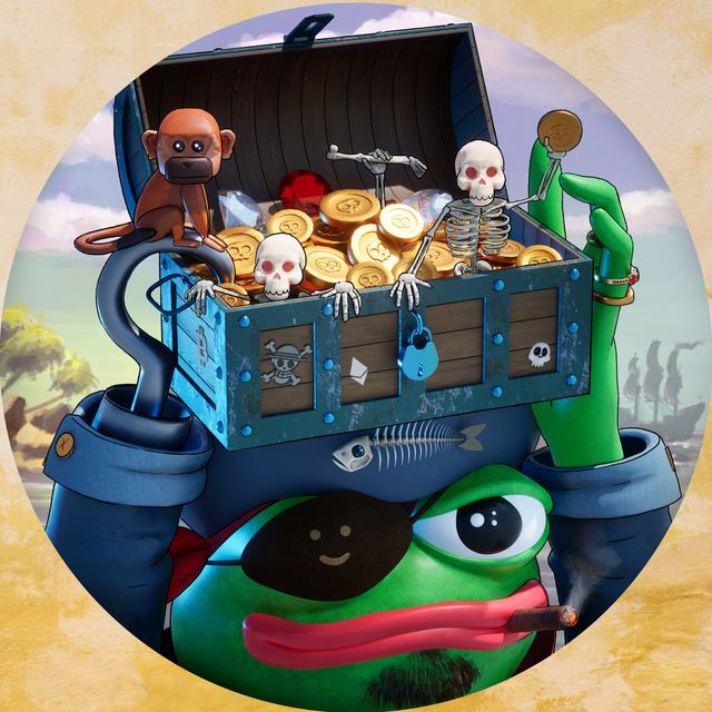 PEPE'S GOLDEN SKULL
