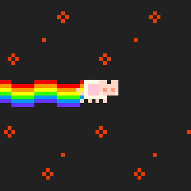 Shiny Dot Cat