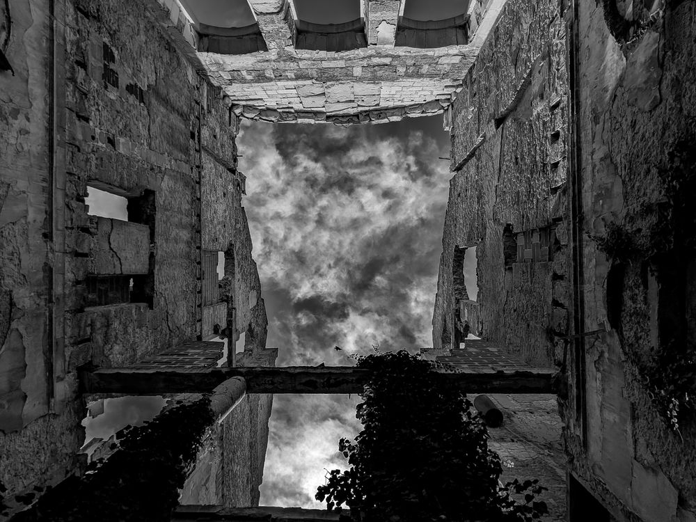 Framed by Ruin