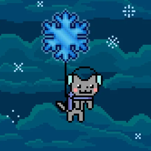 Snowy Nyan Balloon