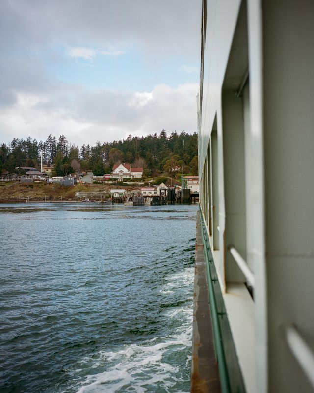 Approaching Orcas Island