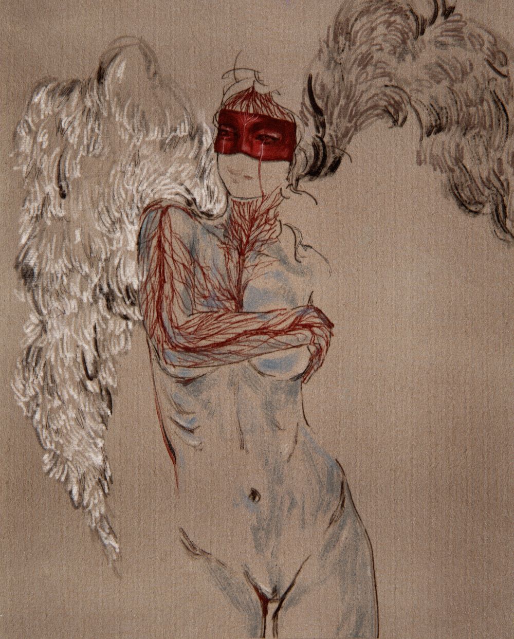 Halo in veins