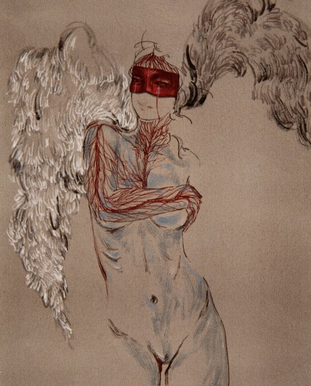 Halo in veins