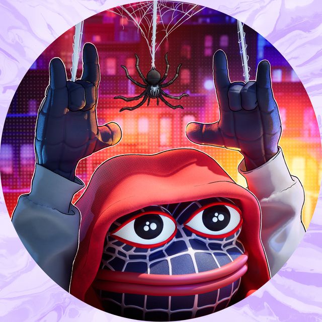 SPIDER PEPE SKULL