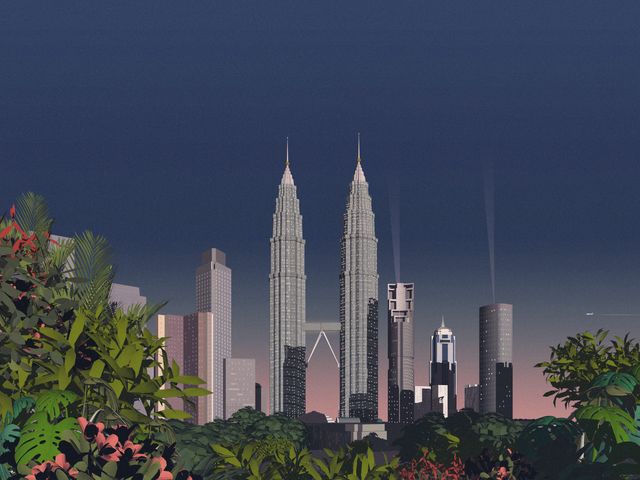 Evening in Malaysia