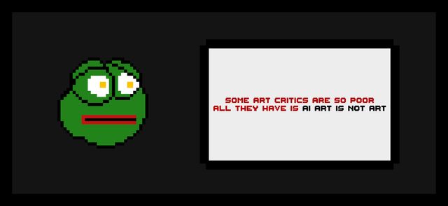 AI ART IS NOT ART