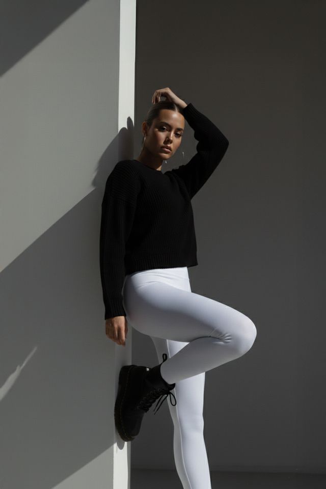 black and white wall no. 1