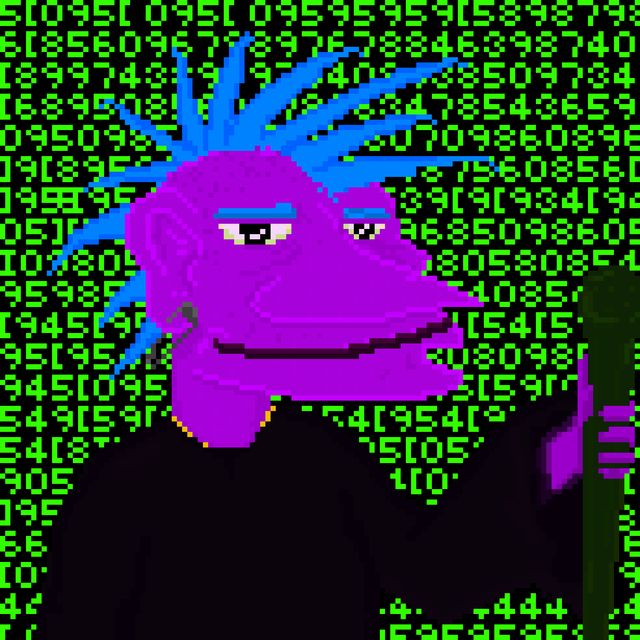 TRAVELER·25 - PURPLE PEPE