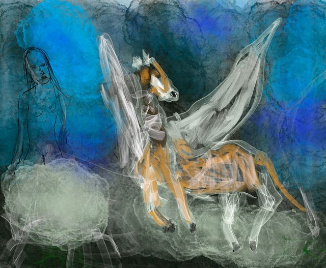 Pegasus and the Maiden