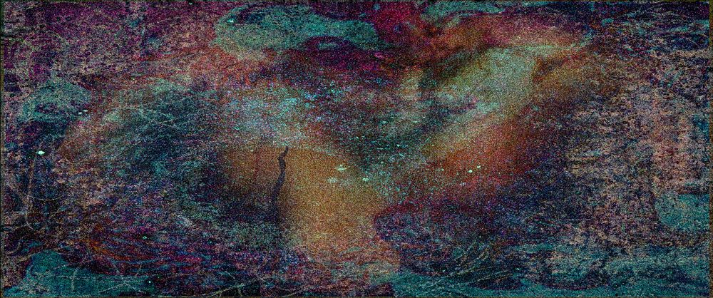 the stars fell into the sea