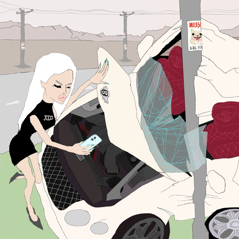 bimbo accident