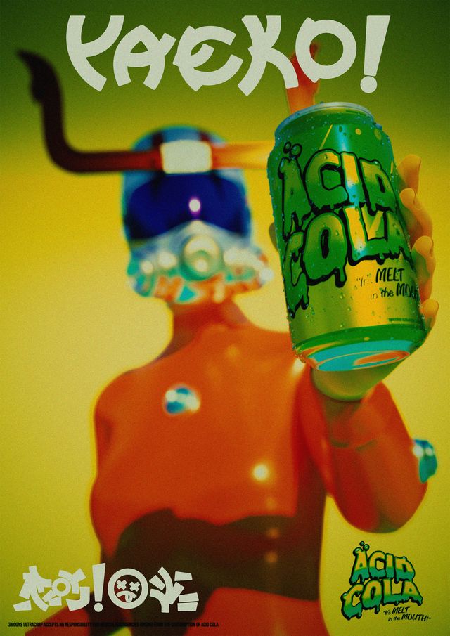 Ookami Yaeko drinks ACID COLA!
