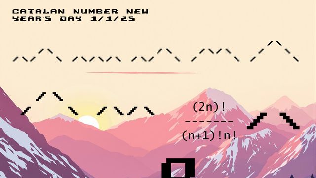 Catalan Number New Year's Day 