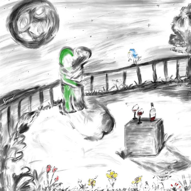 " romantic night "