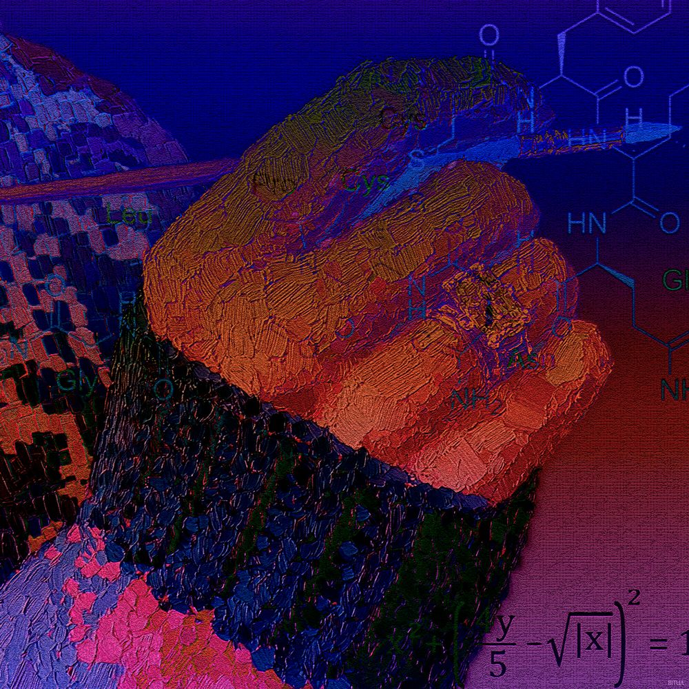 "Painted DNA"