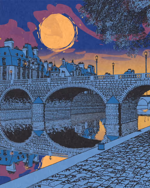 Along the Seine
